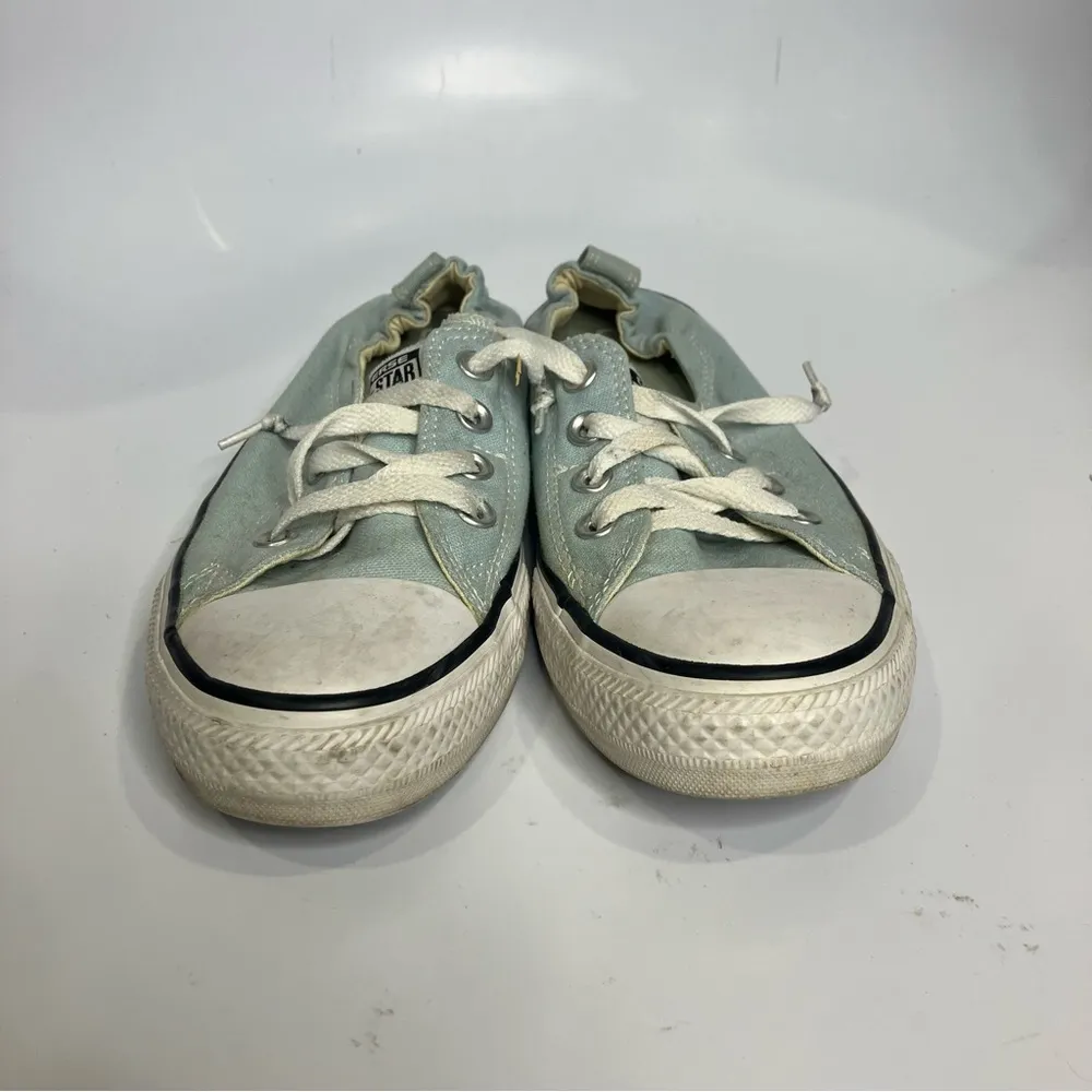 Converse all star blue slip on sneakers‎ women’s size 9 skateboarding casual - Image 3