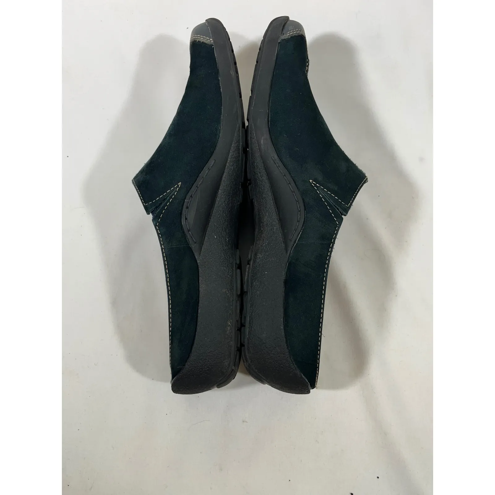 Naturalizer Suede Bow Slip On Mules Clogs Women's Shoes Comfort Black Size 9M - Image 7