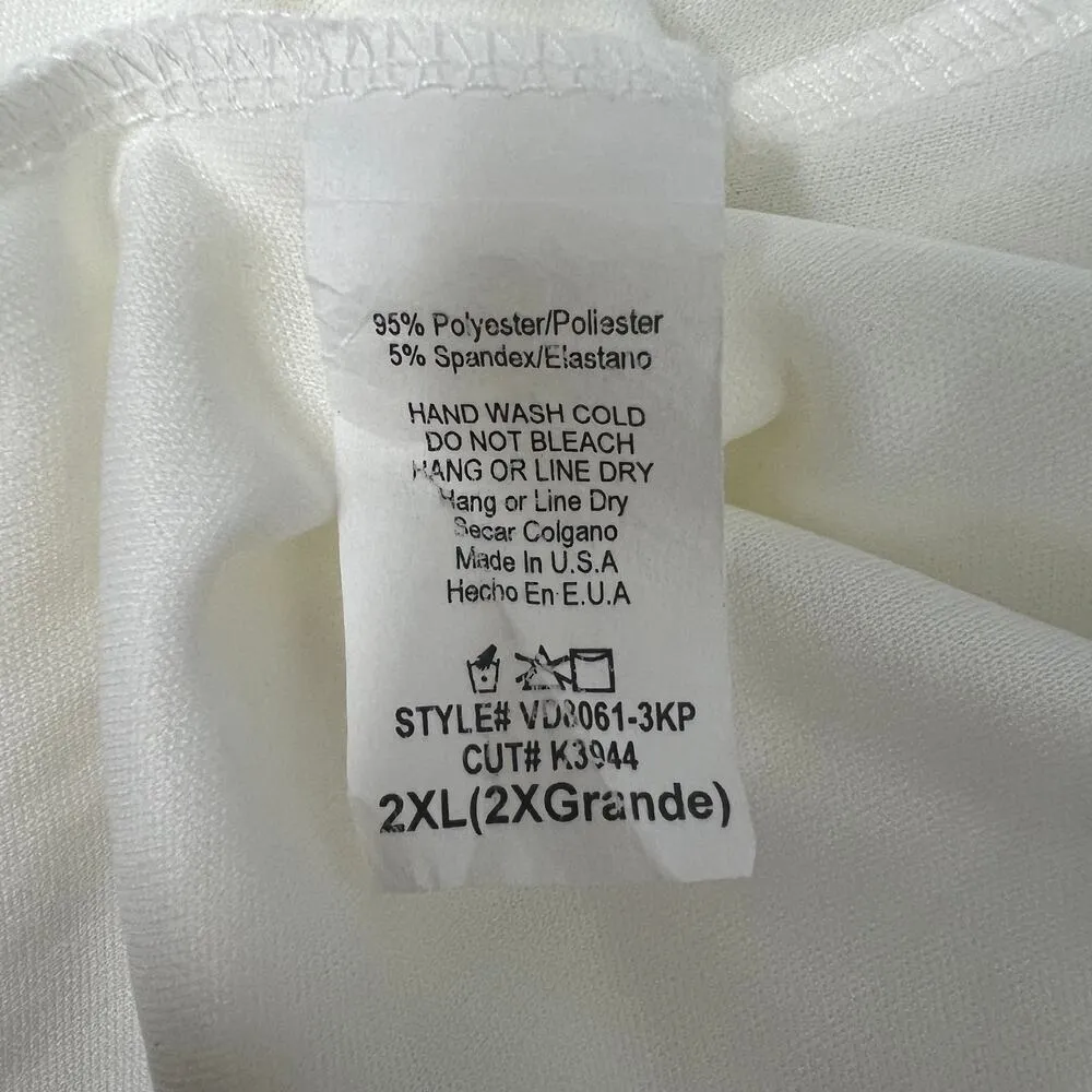 Pink Blush Faux Wrap Short Sleeve Women's Maxi Floral Dress Size L/XL Size L - Image 13