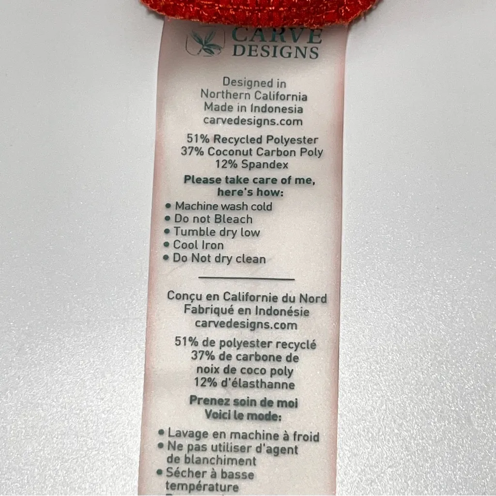 Carve Designs Vibrant Orange Athletic Shorts-Size S - Image 6