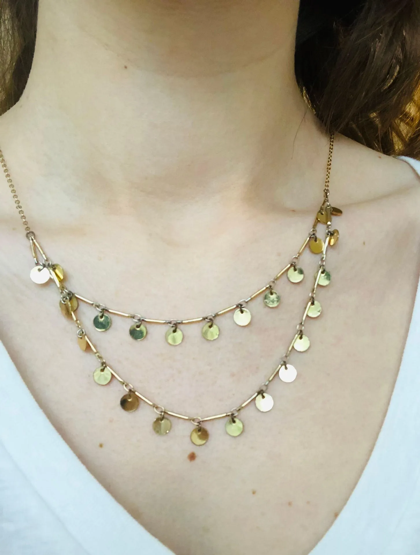 Boutique Gold Boho Choker - Image 2