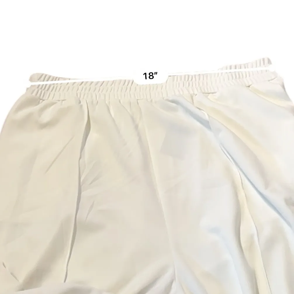 Eloquii White Wide Leg Pants Sz 18 NWT Flawed Elastic Waist Pull-On READ - Image 8