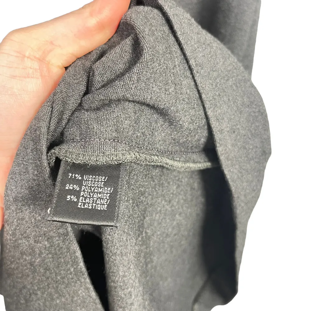 Lafayette 148 New York Grey Sequin Sleeveless Dress Pockets Career Womens 8 - Image 6