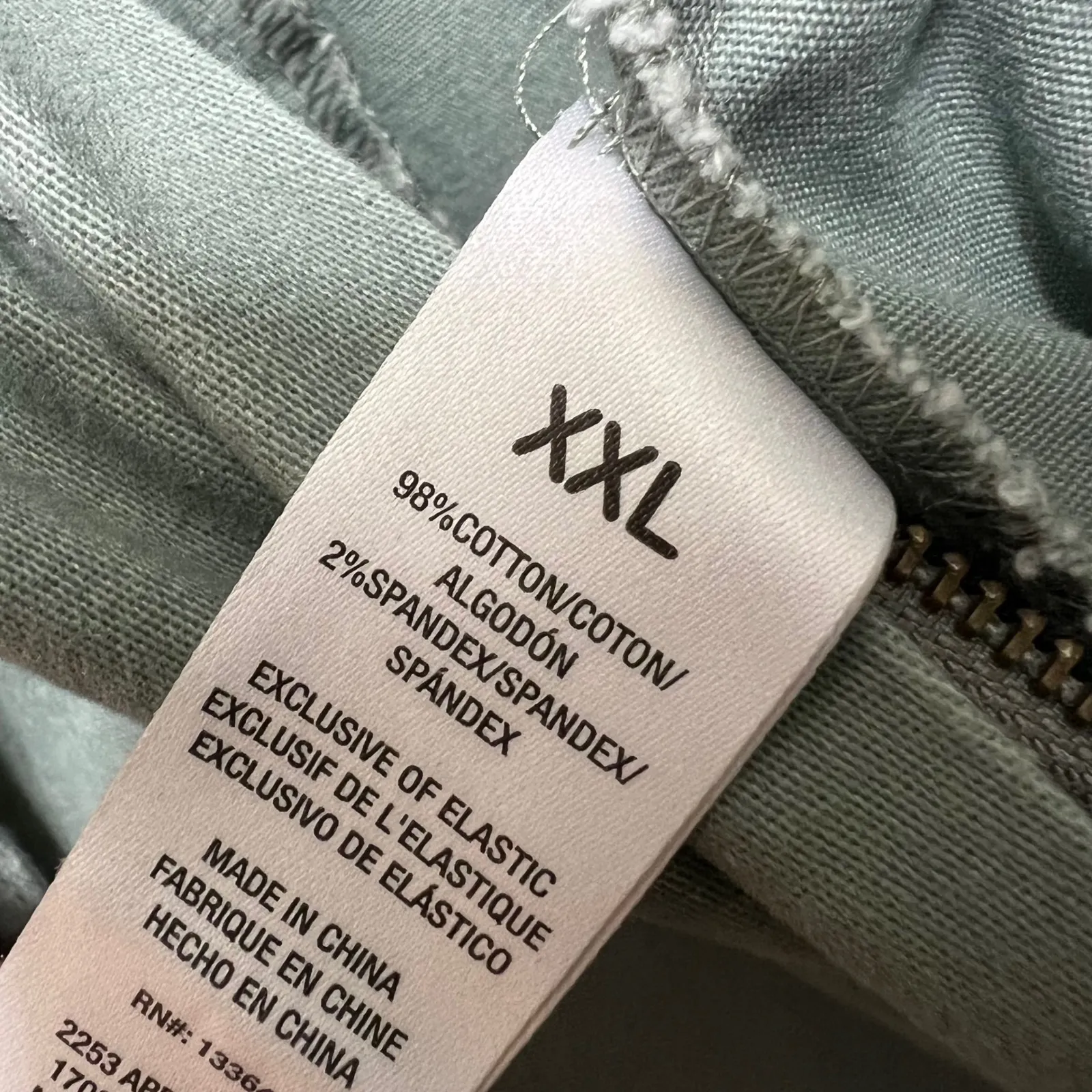 Celebrity‎ Pink Overalls Green Utility Jumpsuit XXL Wide Leg Pockets Workwear - Image 5