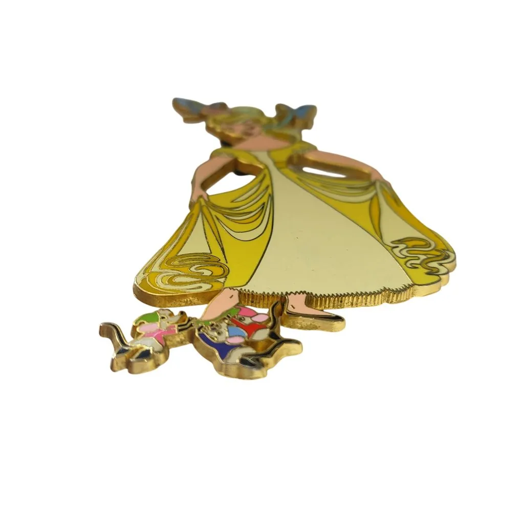 Disney Cinderella Enamel Pin Birds Mice Design Collectible Lapel Pin Collectors - Image 11
