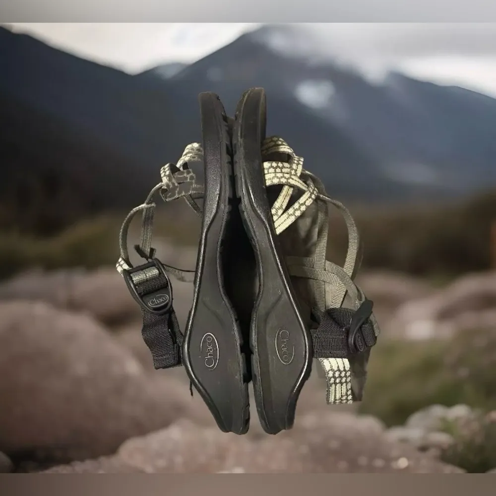 Chaco ZX/2 Yampa Womens Size 8 US Gray Strappy Sport Hiking Slingback Sandals - Image 9