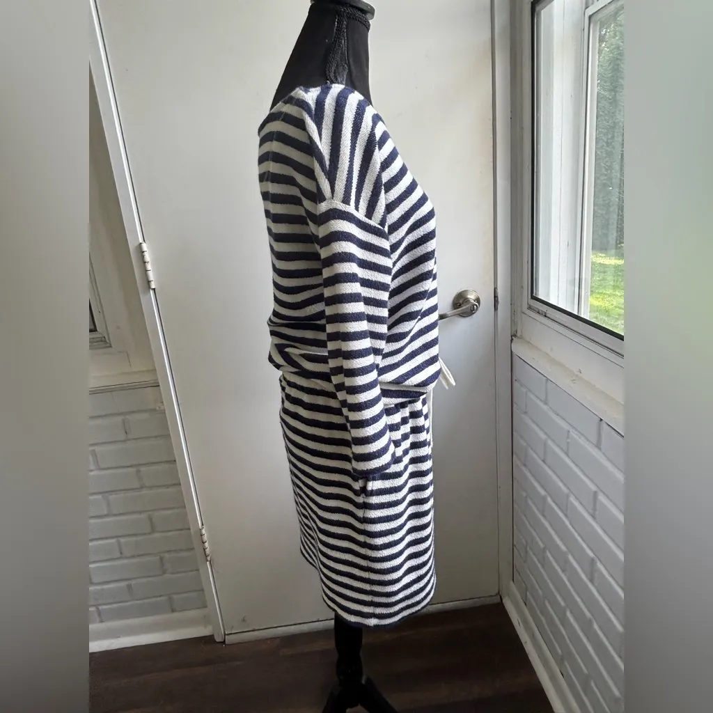 Vineyard Vines Terry Cloth Drawstring Dress small coastal‎ preppy vacation golf - Image 6