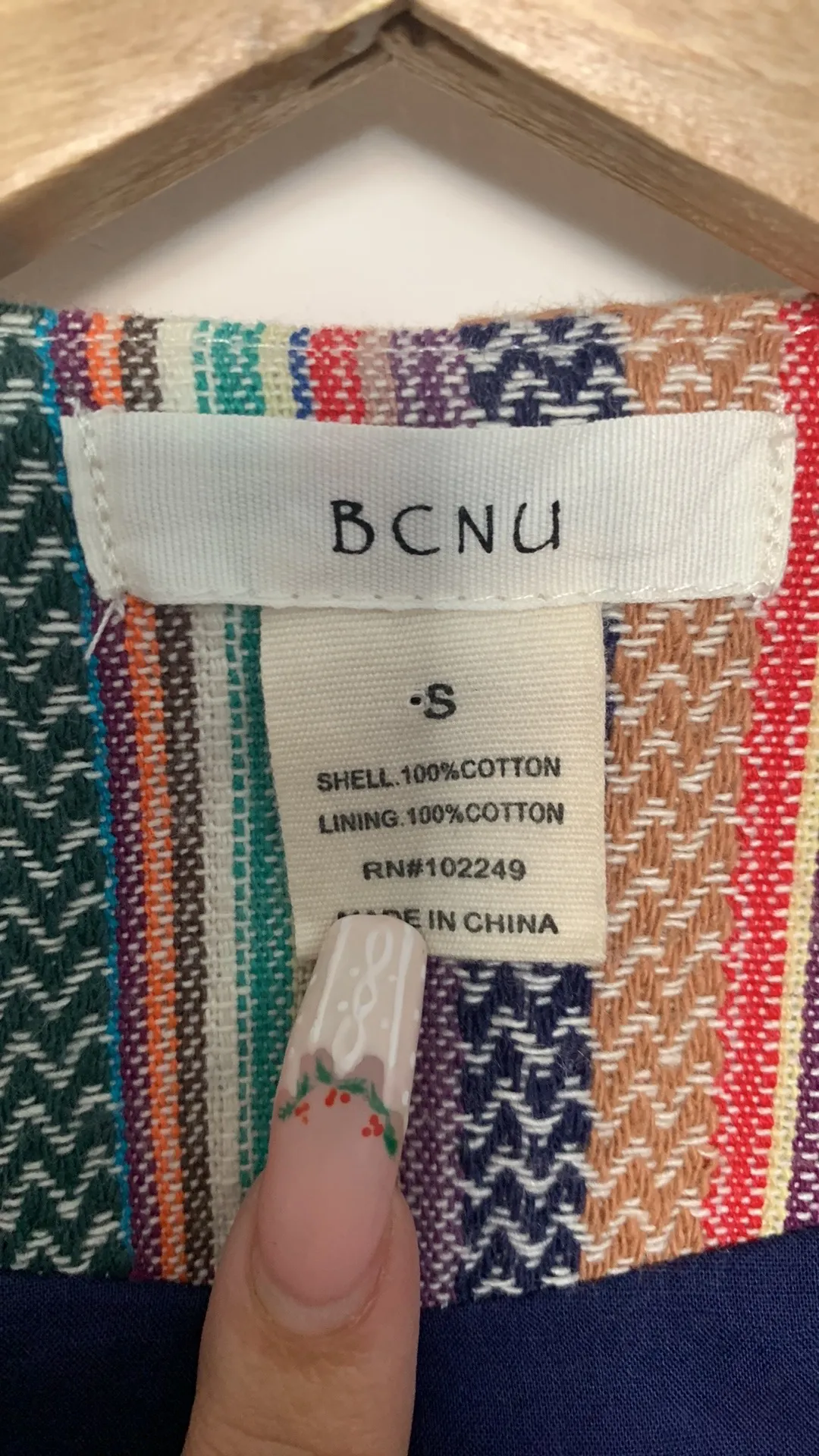 BCNU Tweed Asymmetrical Blazer Multiple - Image 6