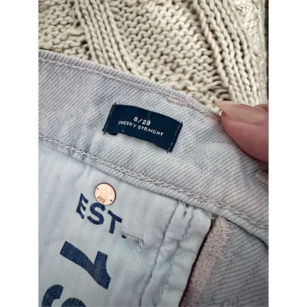 Gap  cheeky straight jeans - Image 10