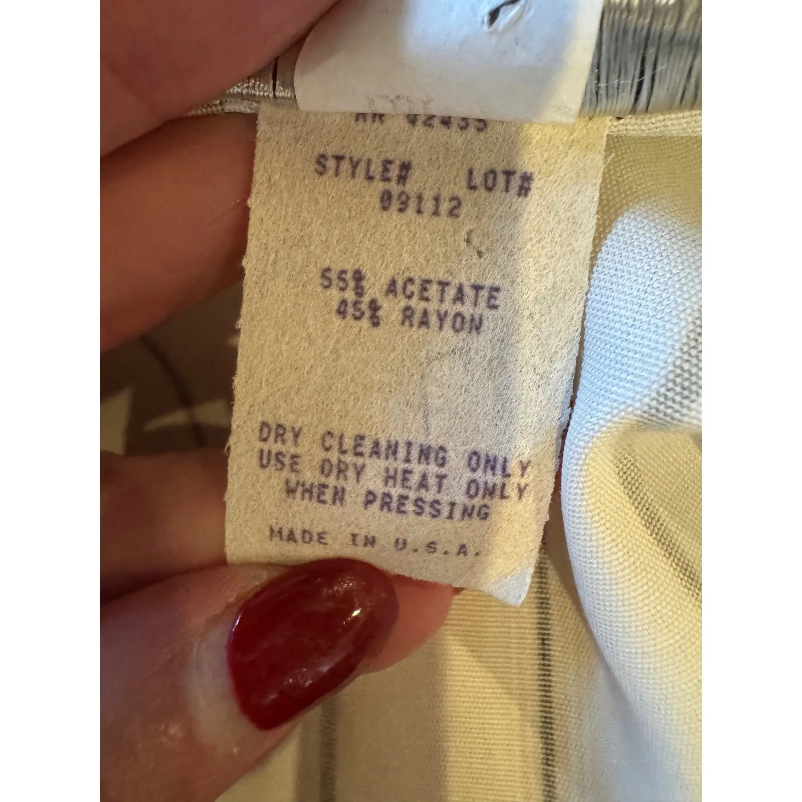 Alexis Blazer‎ Women XL White Black Striped Single Breasted Oversized Preppy - Image 11