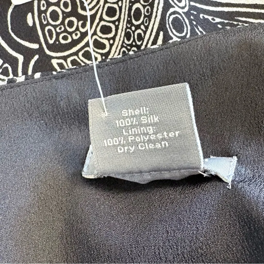 Ann Taylor Factory Paisley Print Silk Midi Slip Dress Size 10 - Image 10