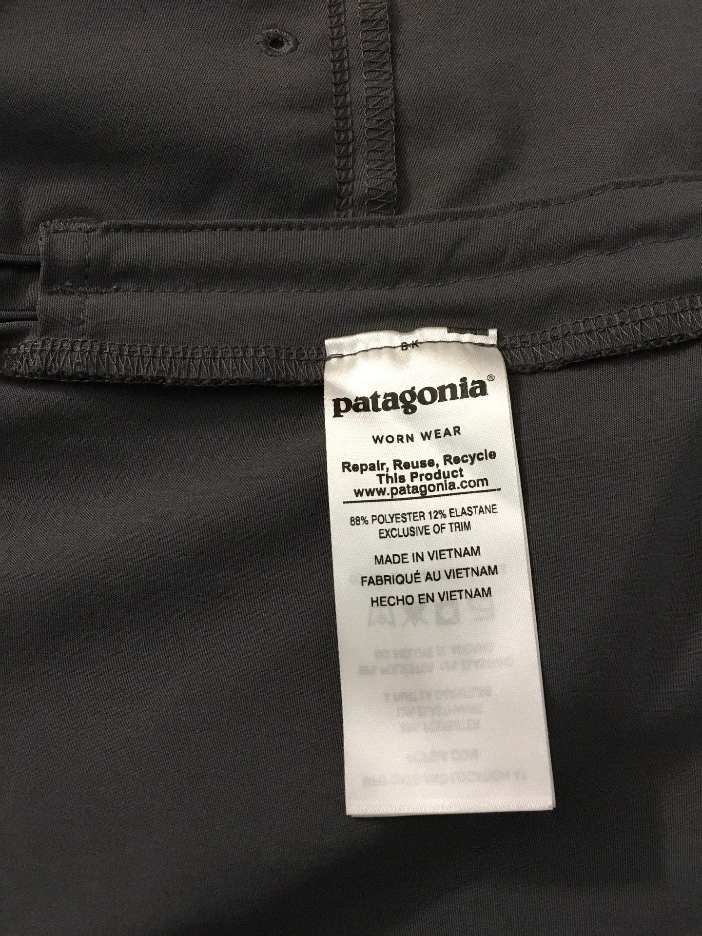 Women's Tech Fishing Skort Gray Size S - Image 12