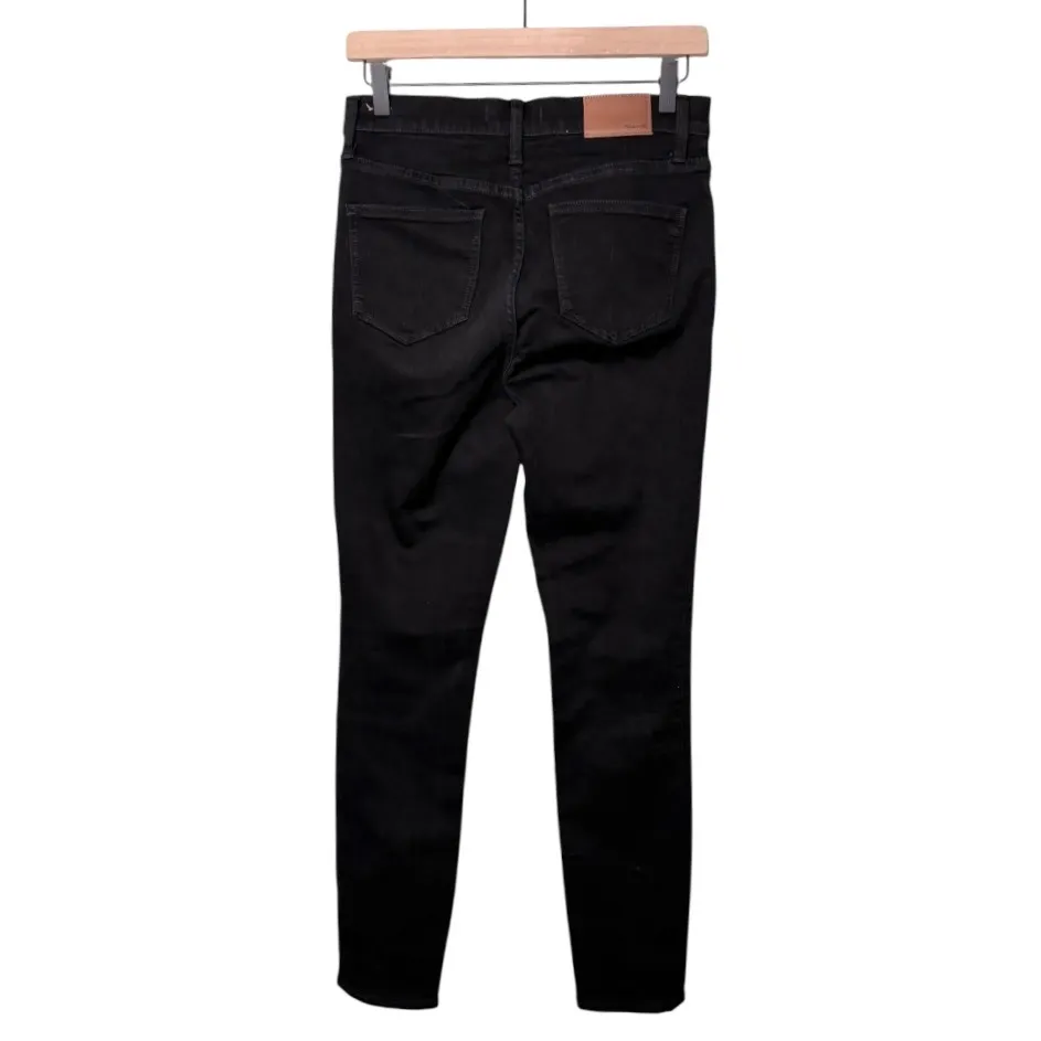 Madewell Roadtripper Jeans in Bennett Black High Rise Skinny Women’s Size 27 - Image 6