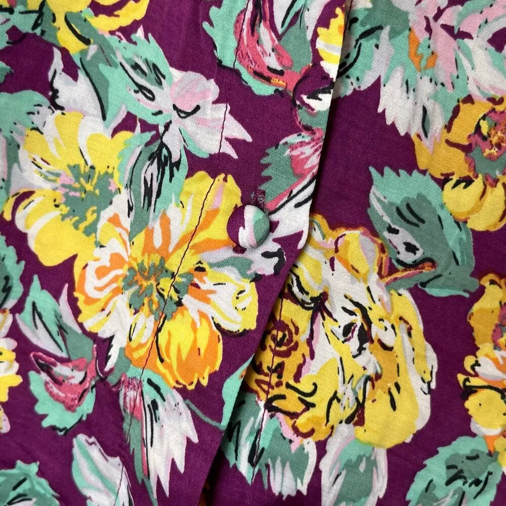 Zara Floral Blouse - Size XS - Image 3