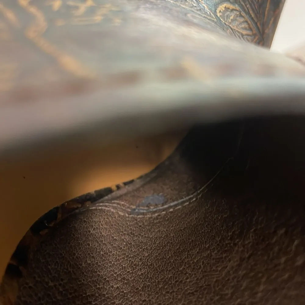 Patricia Nash Mules/clogs Ruffina Bronze Florals - Image 8