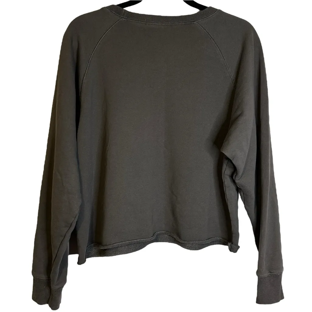 Natural Life Tribal Cropped Dolman‎ Sleeve Boho Sweatshirt Womens Size S/M - Image 6