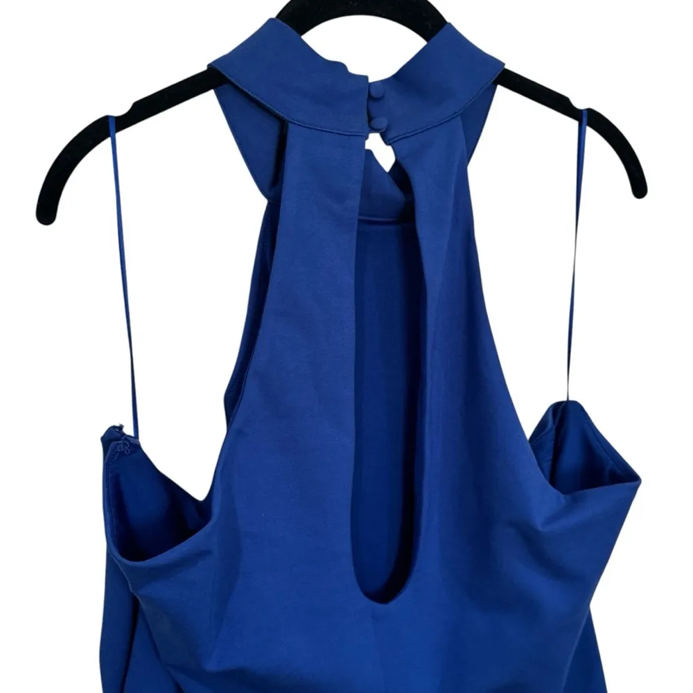 Remi x Revolve Carli Mini Halter Dress in Baltic Blue Women's Size 3X - Image 6