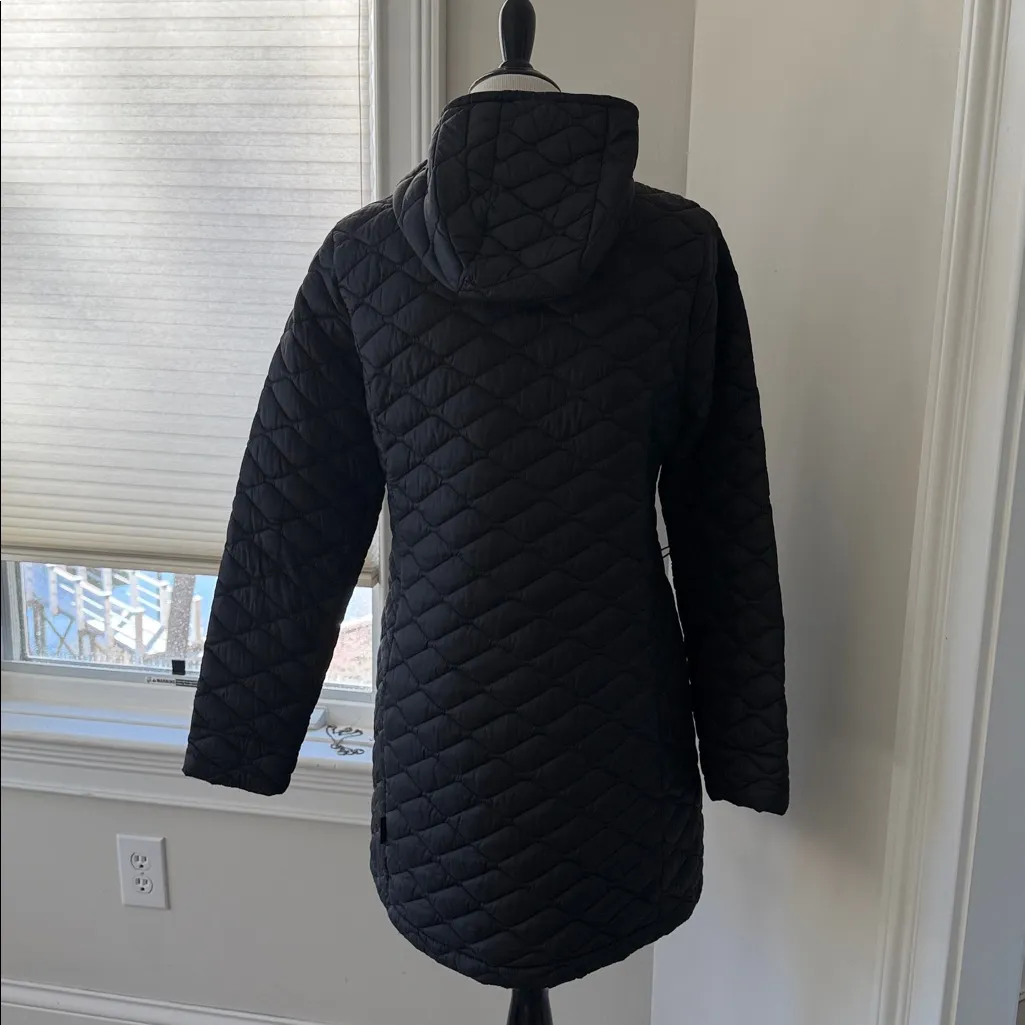 The North Face Womens ThermoBall Insulated Hooded Parka - Black-Medium, like new - Image 11