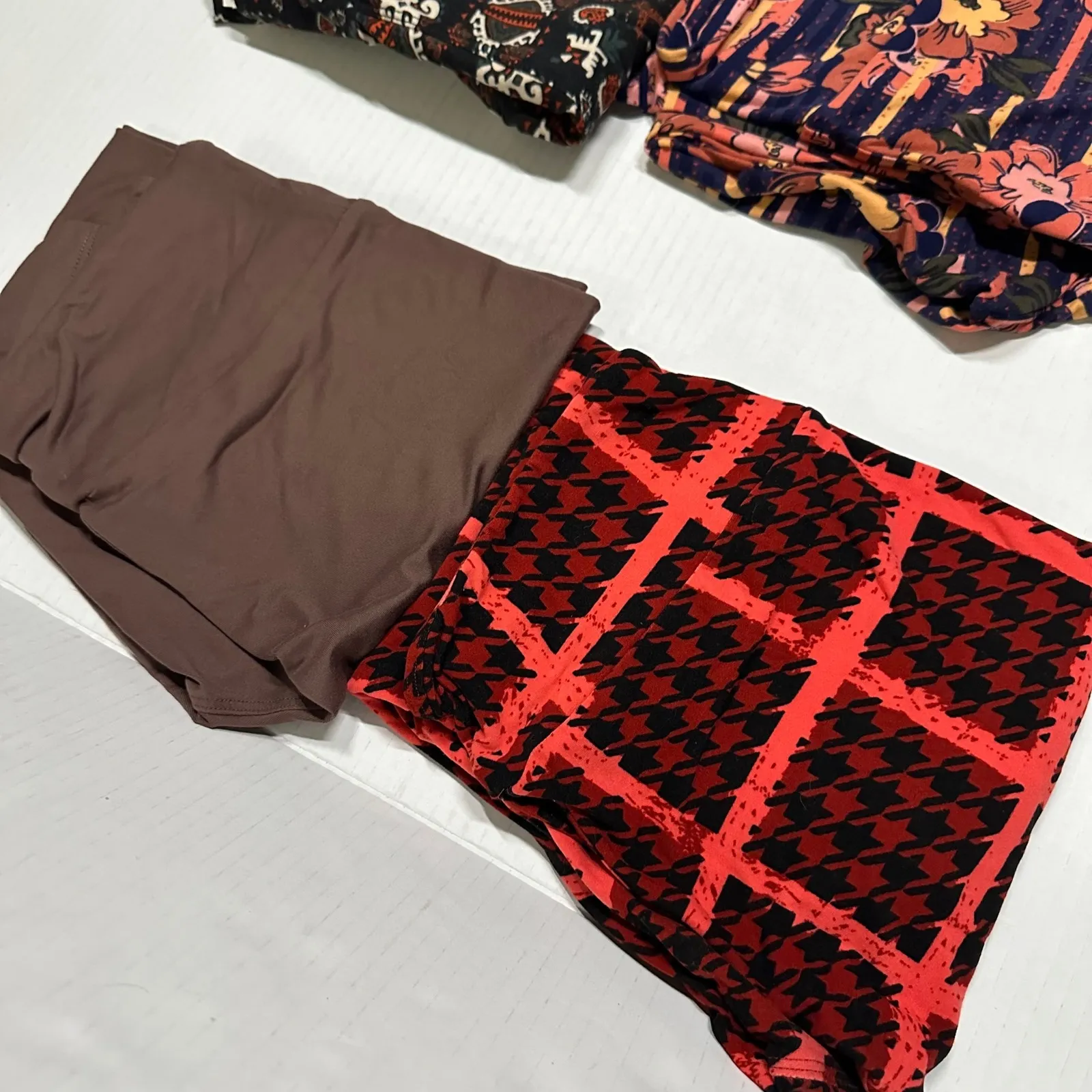 Lularoe Leggings OS One Size Lot of 16 Prints Holiday Halloween Patriotic Floral - Image 9