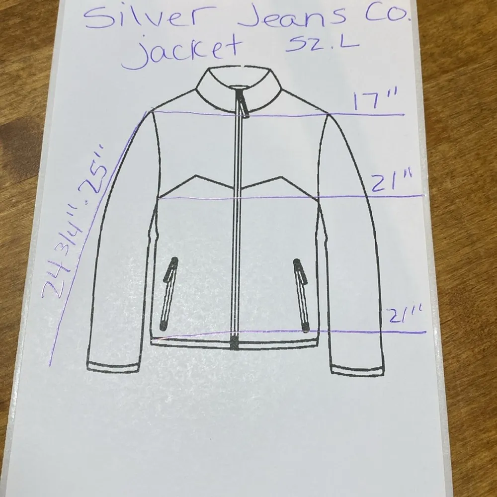 Silver Jeans  Co. jacket szL - Image 6