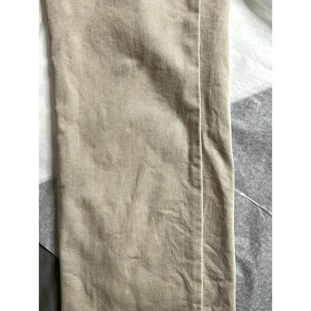 Paige womens size 28 cargo pants color warm sand mid-rise casual, outdoors - Image 4