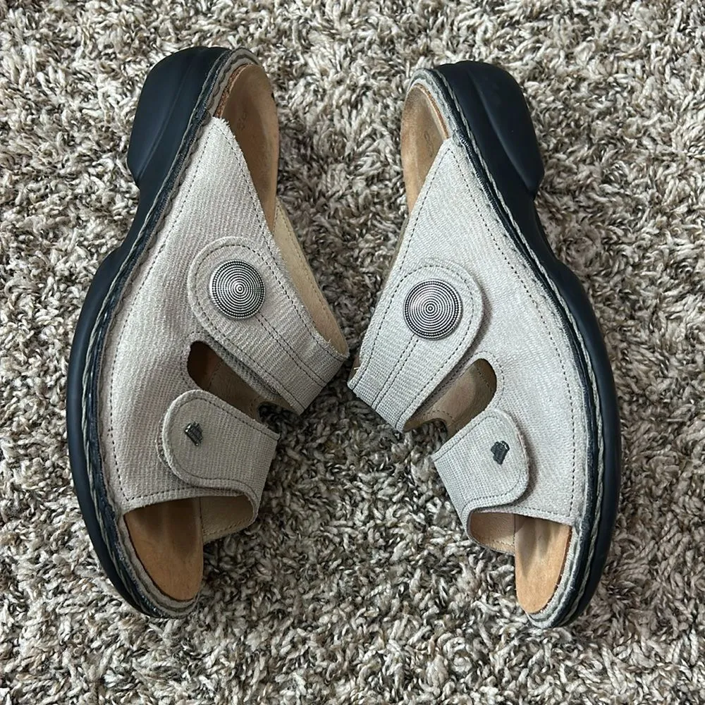 Finn Comfort Sansibar Two Strap Velcro Sandals D37 Size 7 - Image 5