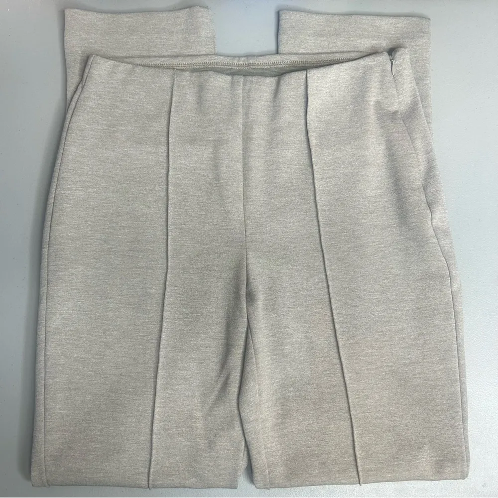 Chico's Tan Light Brown Trouser Pants Zip Side Closure Career Wear Professional - Image 2