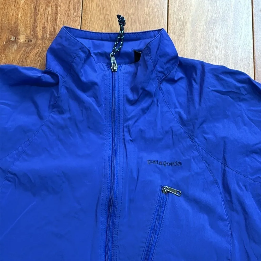 Patagonia Jacket Windbreaker Womens Purple Teal Blue Full Zip Up 24127 size M - Image 2