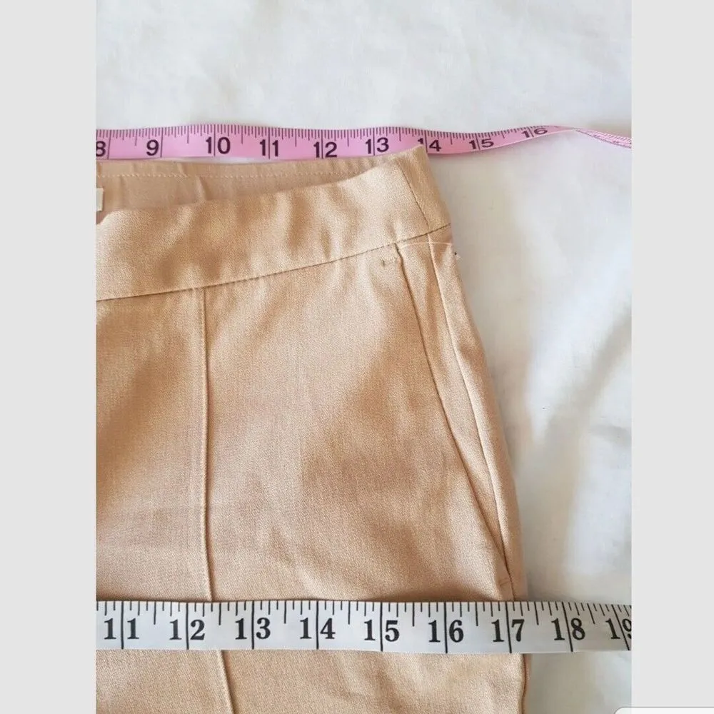 J Jill Premium Bi Stretch  Pants Brown Size 4 Full Length Cotton Spandex Rayon - Image 12