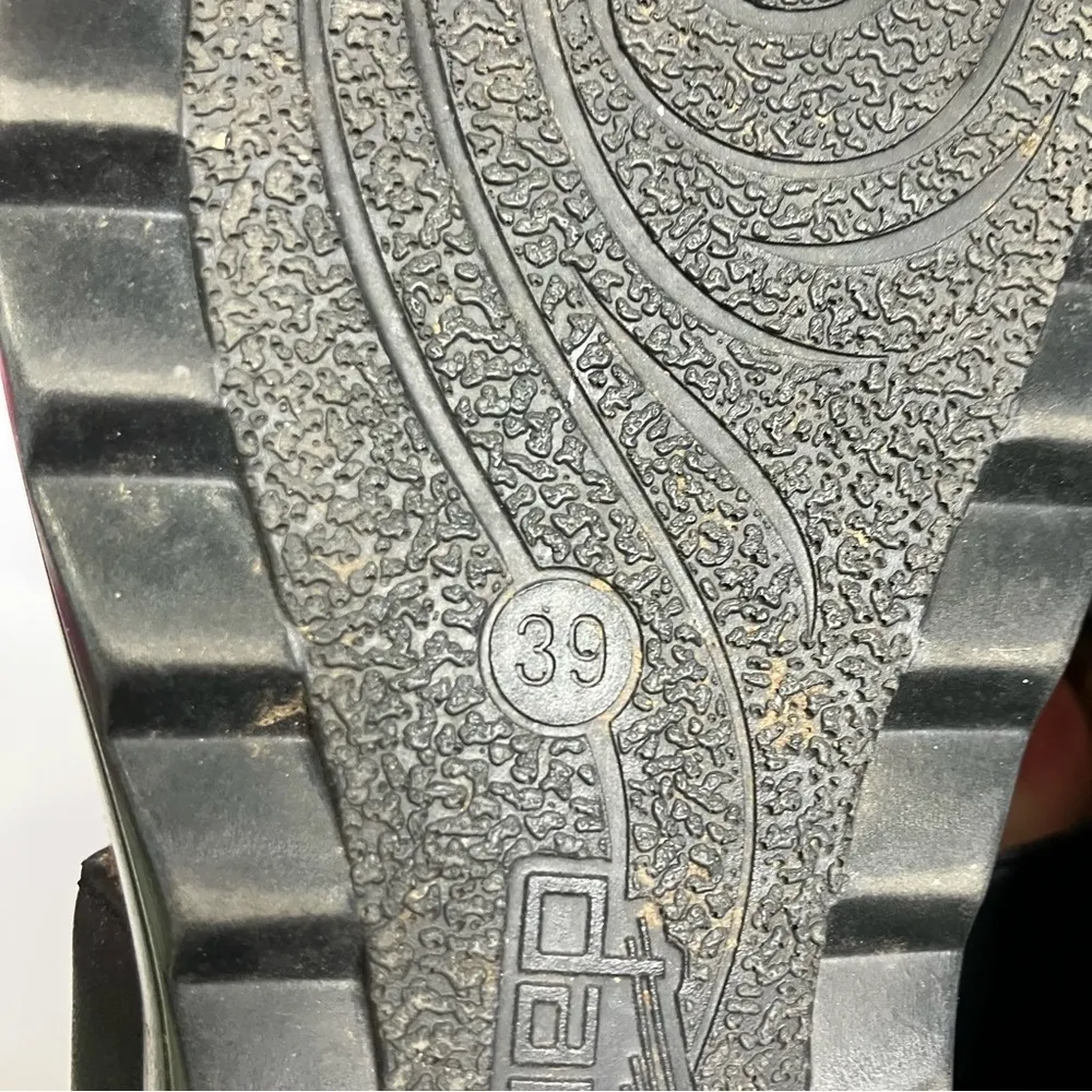 Dansko Priya black leather flip flop‎ sandals size 39 - Image 7