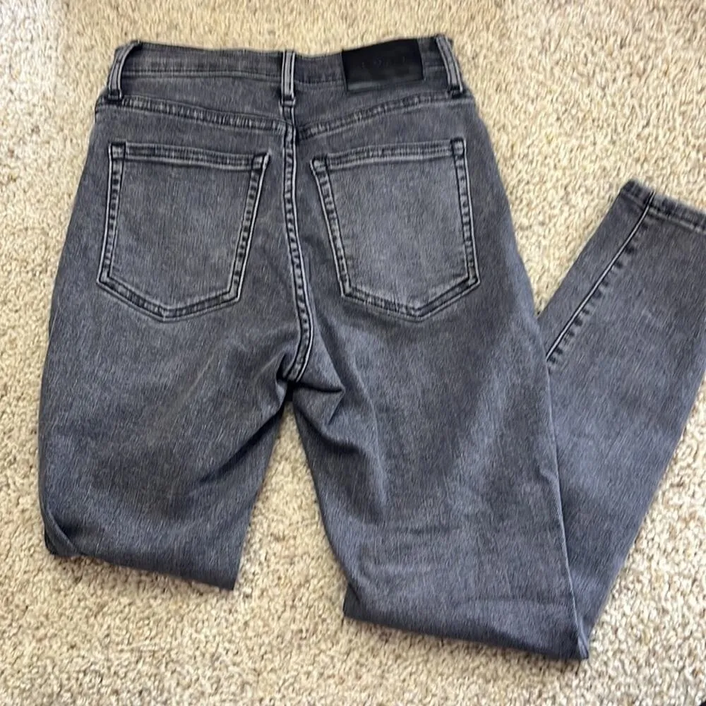 Everlane high rise skinny ankle jeans.  Size 25 - Image 5