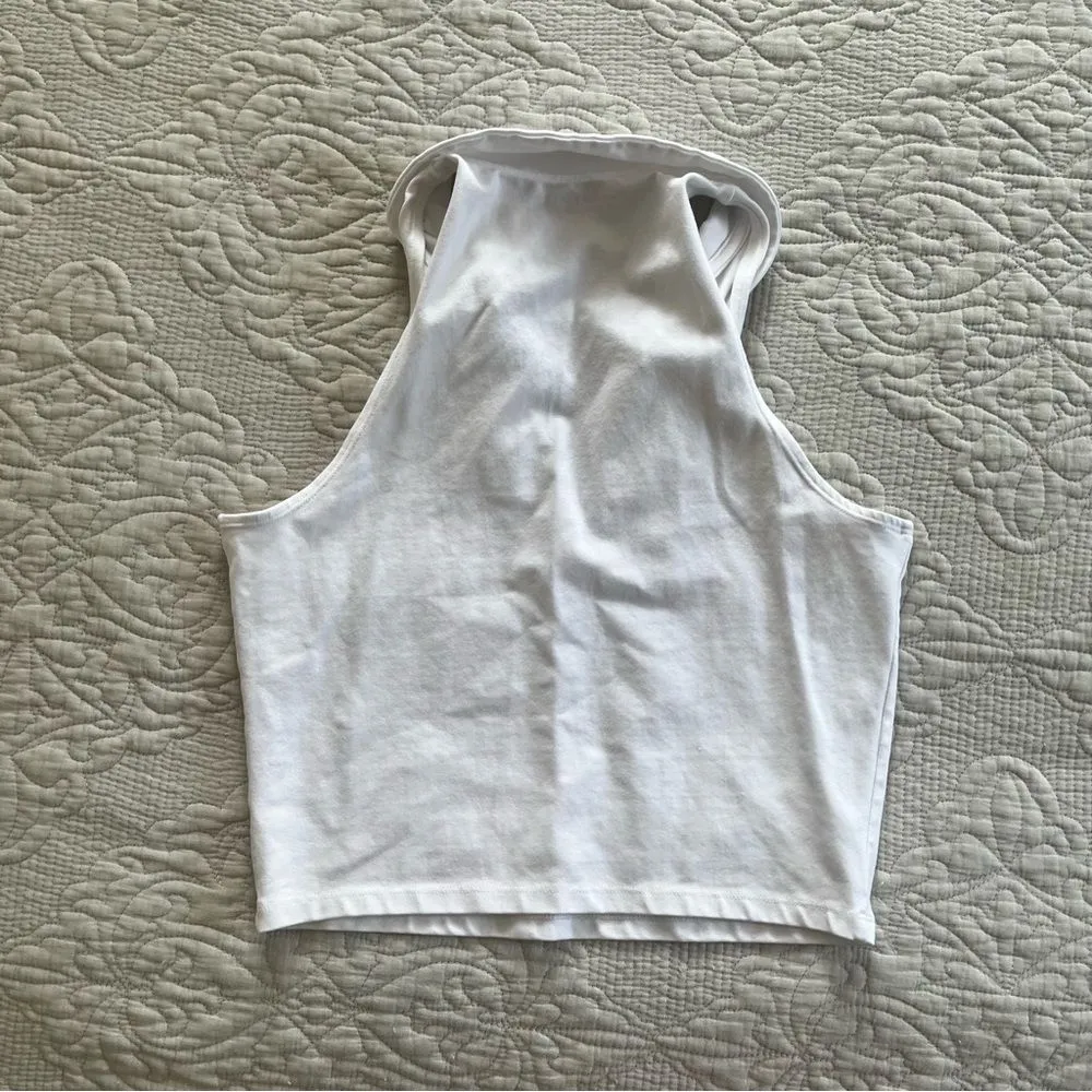 Abercrombie and Fitch collared crop tank - Image 2