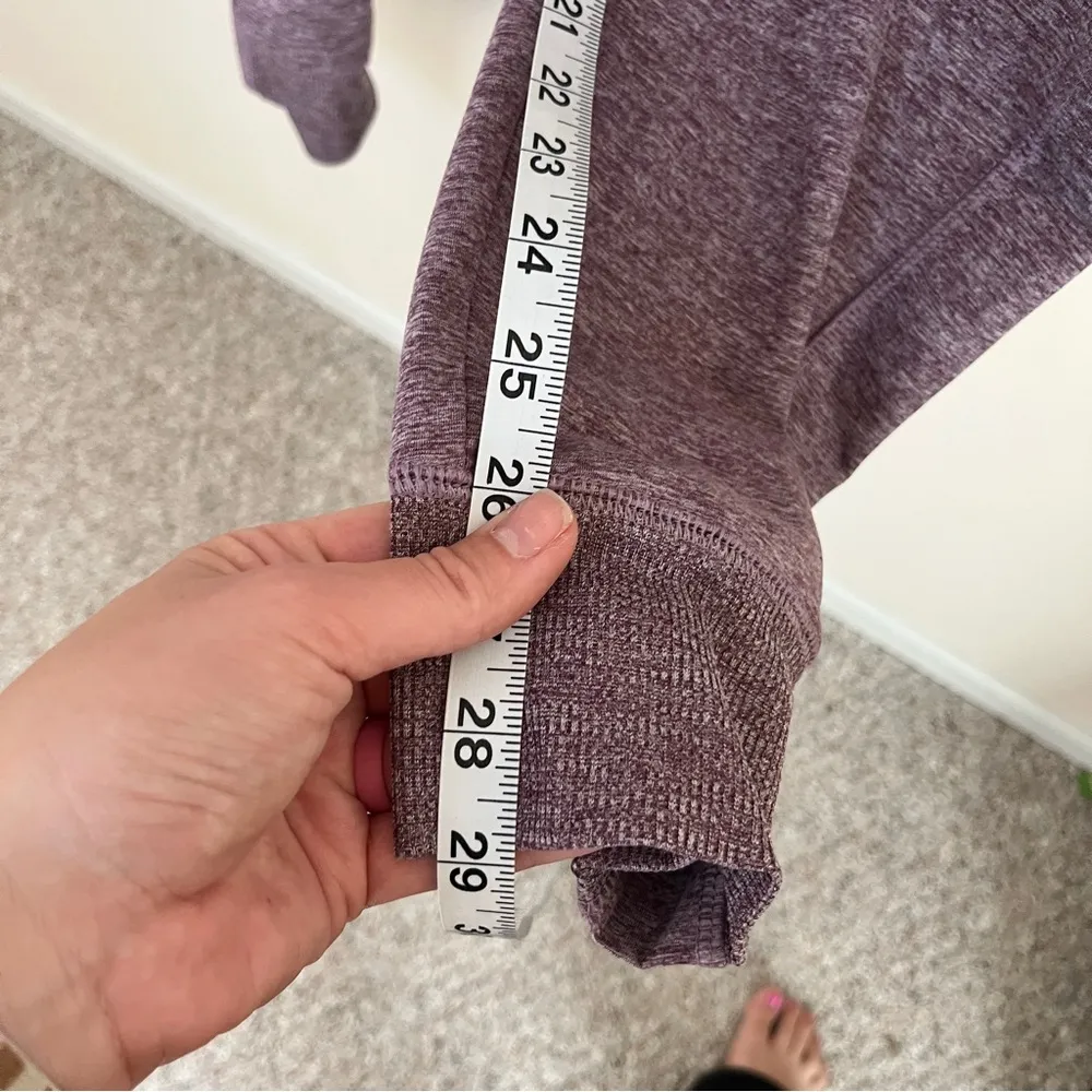 Z BY ZELLA Heathered red maroon Space Dye Stretch Pull-On Jogger Pants Large - Image 4