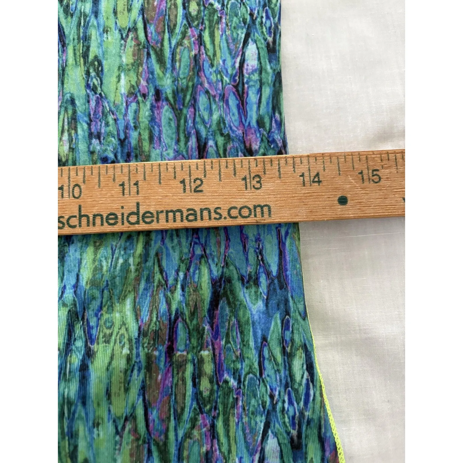 TutuBlue Full Zip Womens XS Blue Green Rash Guard UPF50 Thumbhole Pocket - Image 14