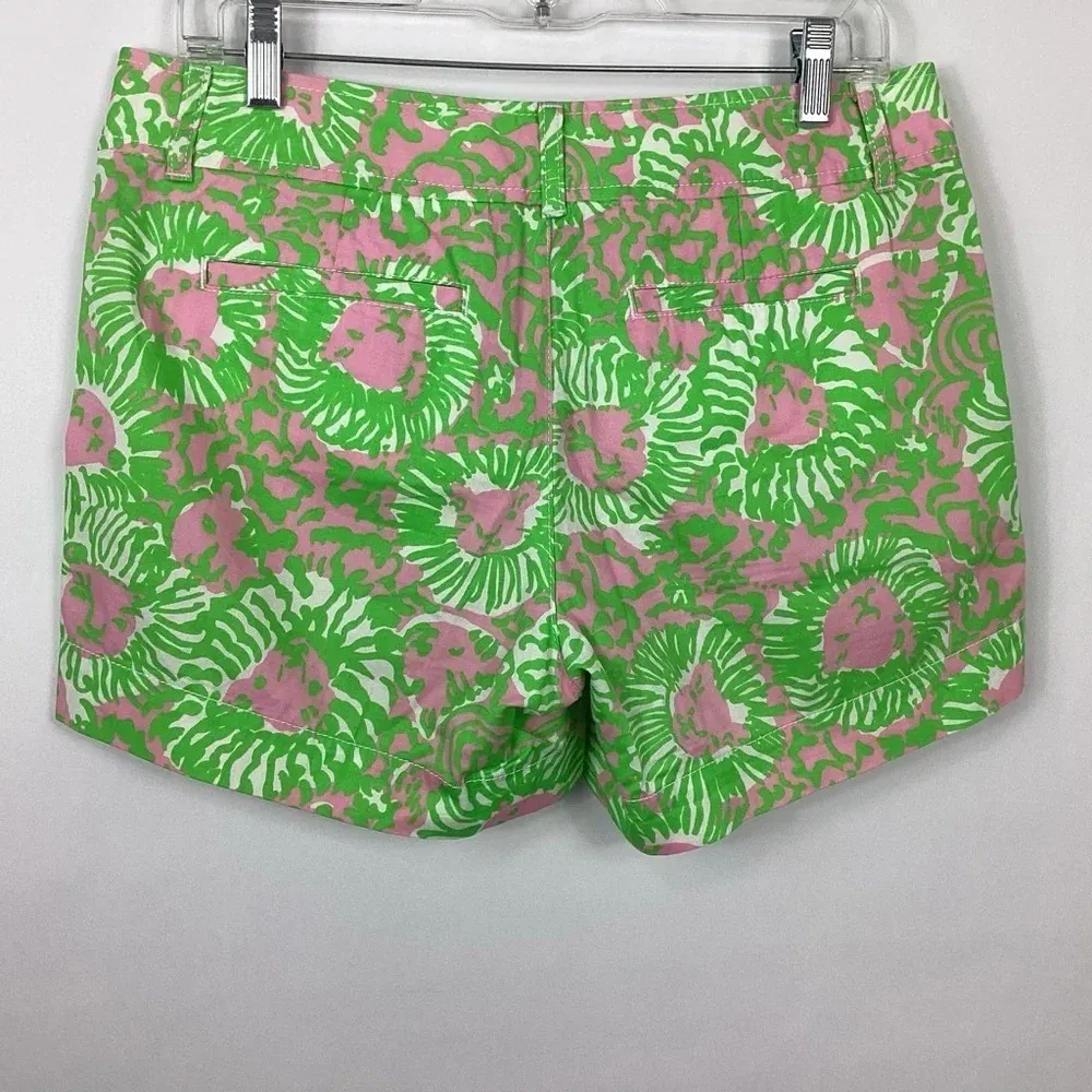 Lilly Pulitzer Sunnyside Lion Print Callahan Short Size 6 - Image 6