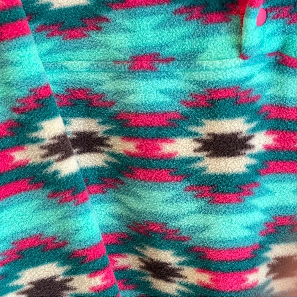 Patagonia Synchilla Snap-T Fleece Pullover Wild Desert Beryl Green Size Medium - Image 10