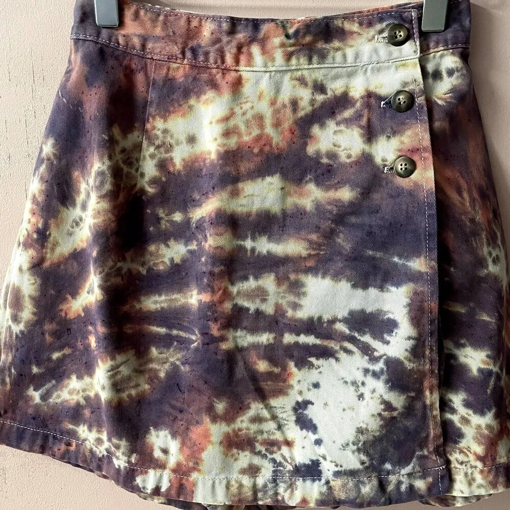 Vintage Skoozi Tie Dye Skort Size 5 EUC - Image 11