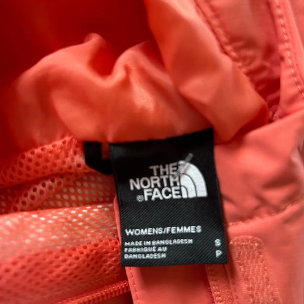 The North Face Antora Women’s Rain Jacket Black Coral Sunrise Small - Image 5