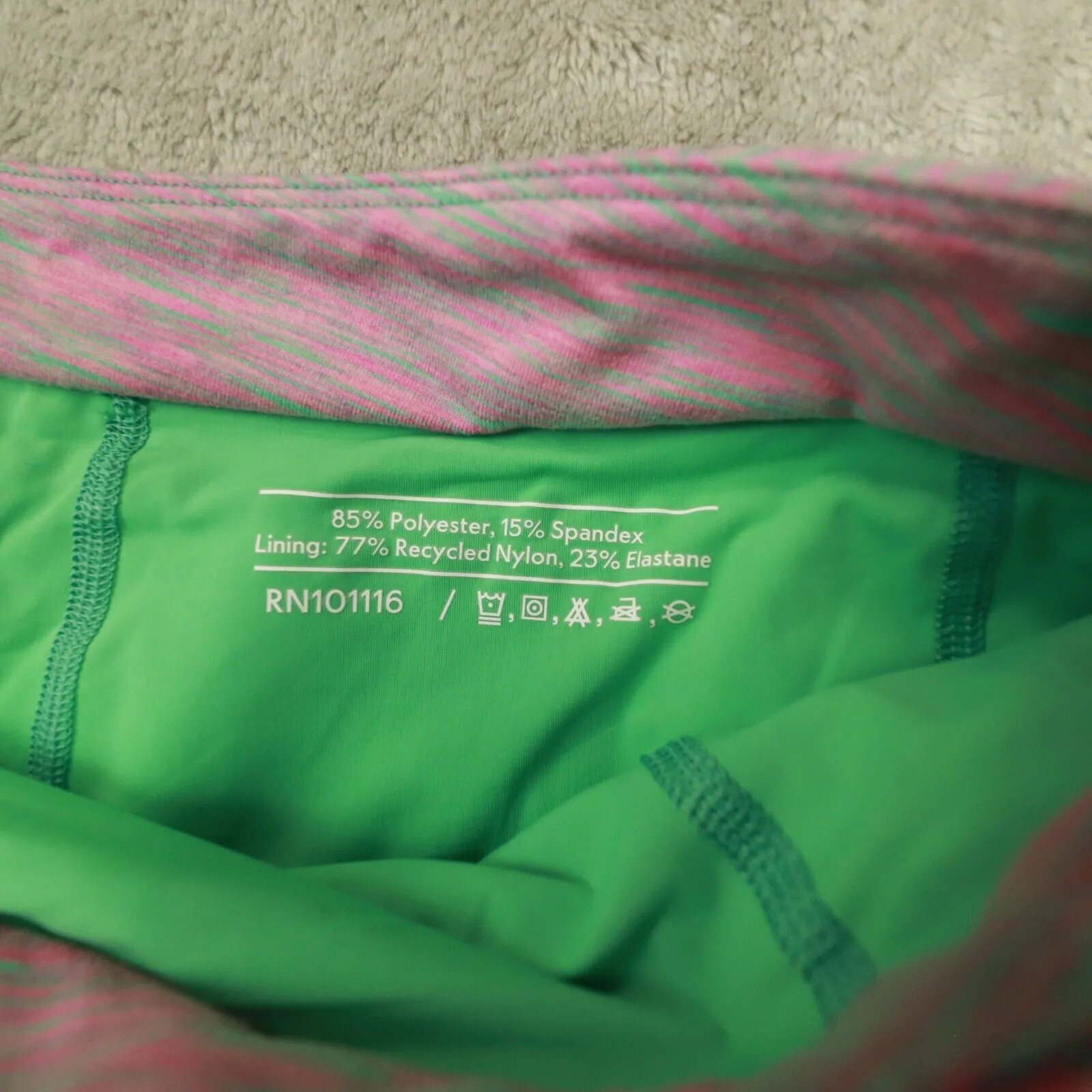 Outdoor Voices Women's Tennis‎ Skirt Skort Workout Heather Pink size Medium - Image 3