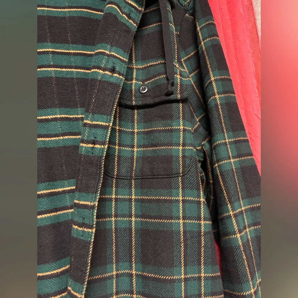 Outfitters flannel plaid jacket/ XXL - Image 2