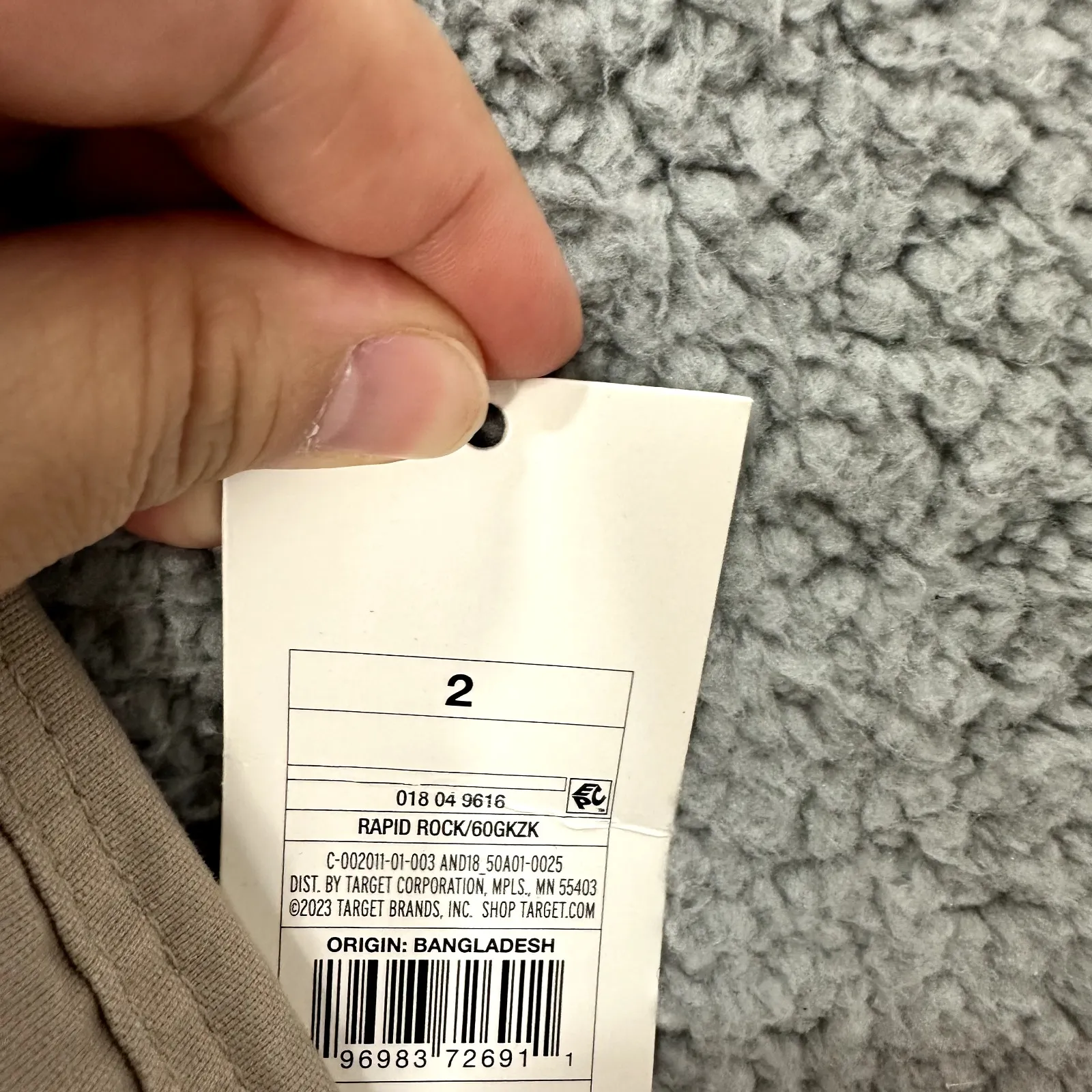 A‎ New Day Pants 2R Khaki Beige Wide Leg High Rise Stretch Workwear Minimalist - Image 4