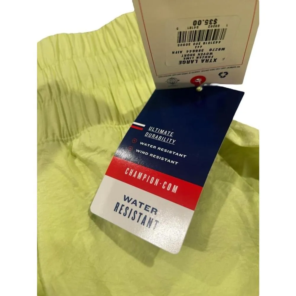 Champion Women's Shorts Woven C Patch Logo Standard Fit High Waist 2.5 inseam XL - Image 10