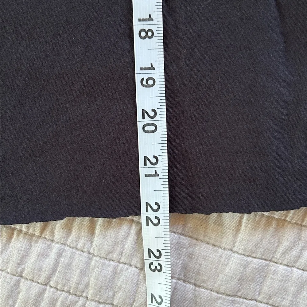 Hurley, black bonefish graphic 100% cotton comfy cropped T-shirt, large unisex​ - Image 8