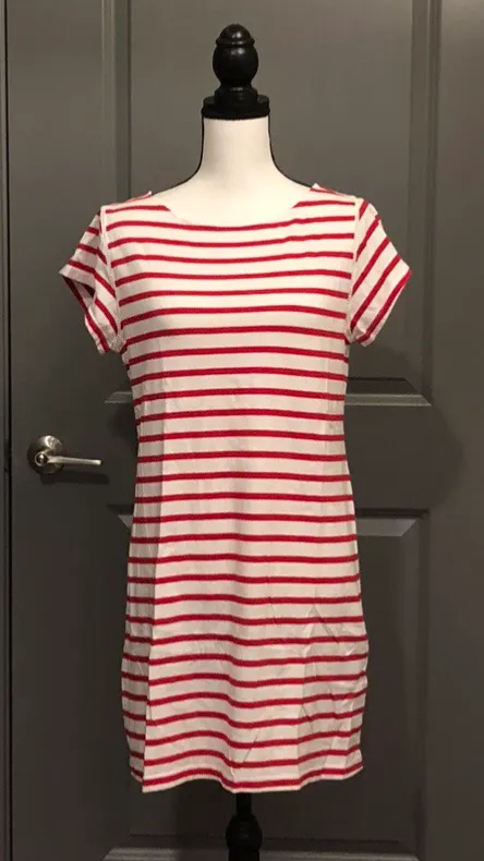 Striped T-Shirt Dress - Image 2