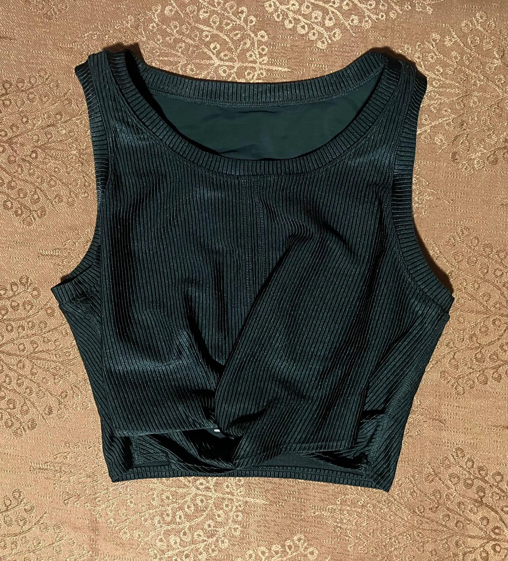 Aerie Offline Emerald Shiny Green Active Set Size Medium - Image 5