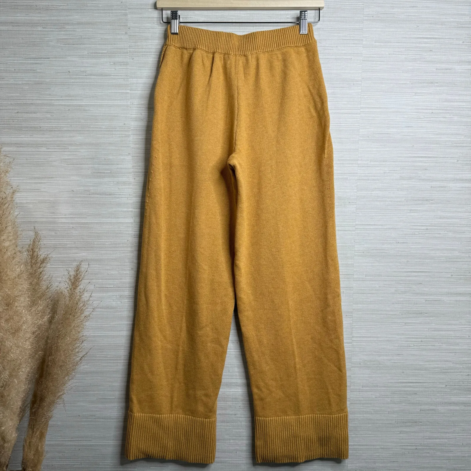 Free People sweater set co-ord matching set pants knit cozy boho XS - Image 8