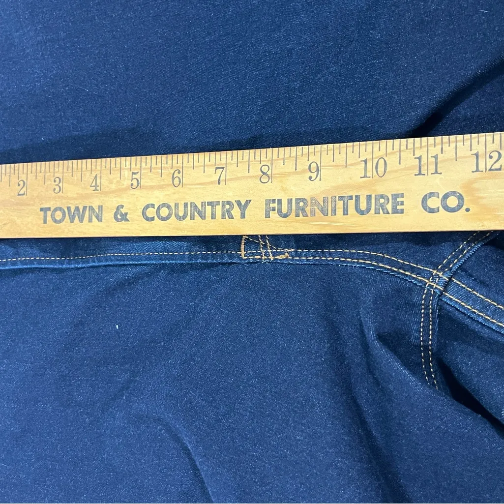 OLD NAVY MID RISE ROCKSTAR SKINNY‎ JEANS DARK WASH WOMENS SZ 28 NEWSOLD :  - Image 10