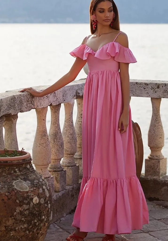 ALAMOUR THE LABEL, Halima Dress in Pink, New with Tags Pink Size XS - Image 1