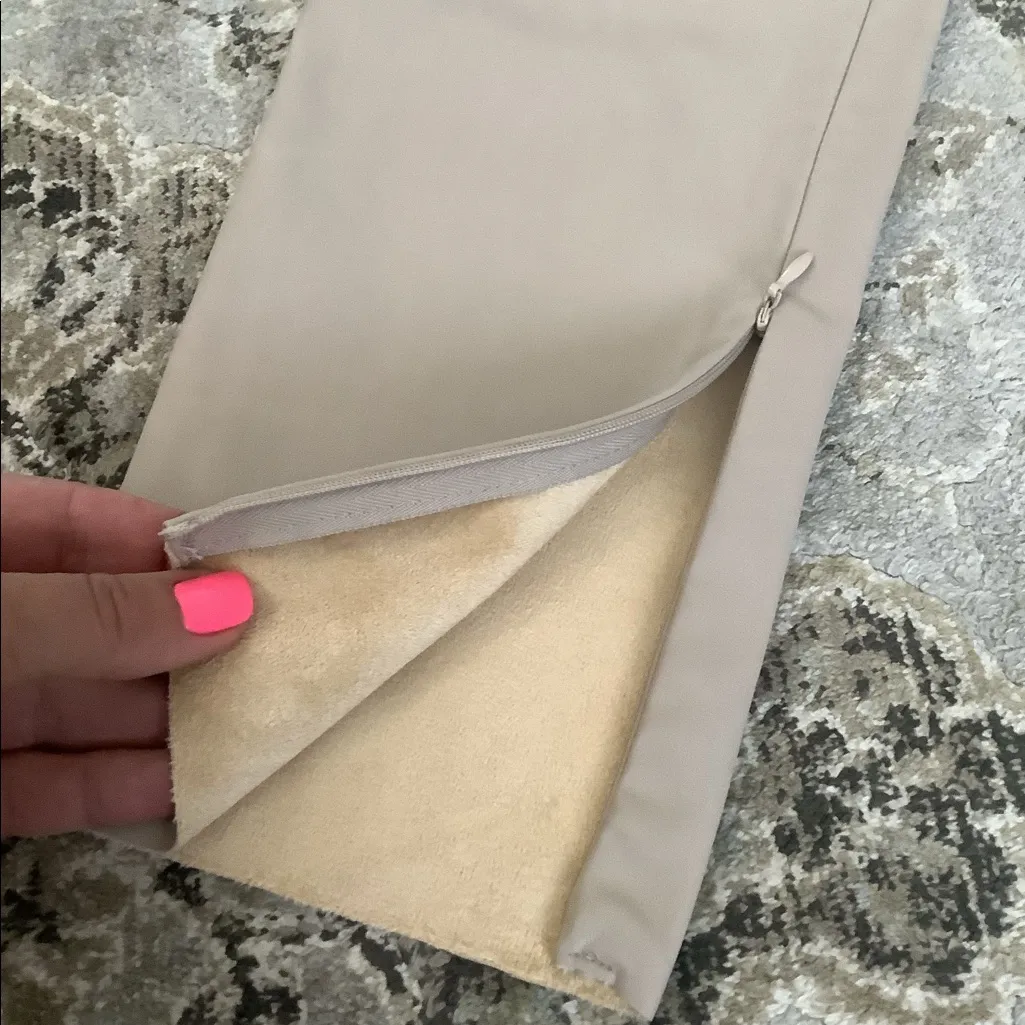 Modern dressy faux leather pants 🔥 EUC Size 6 - Image 3