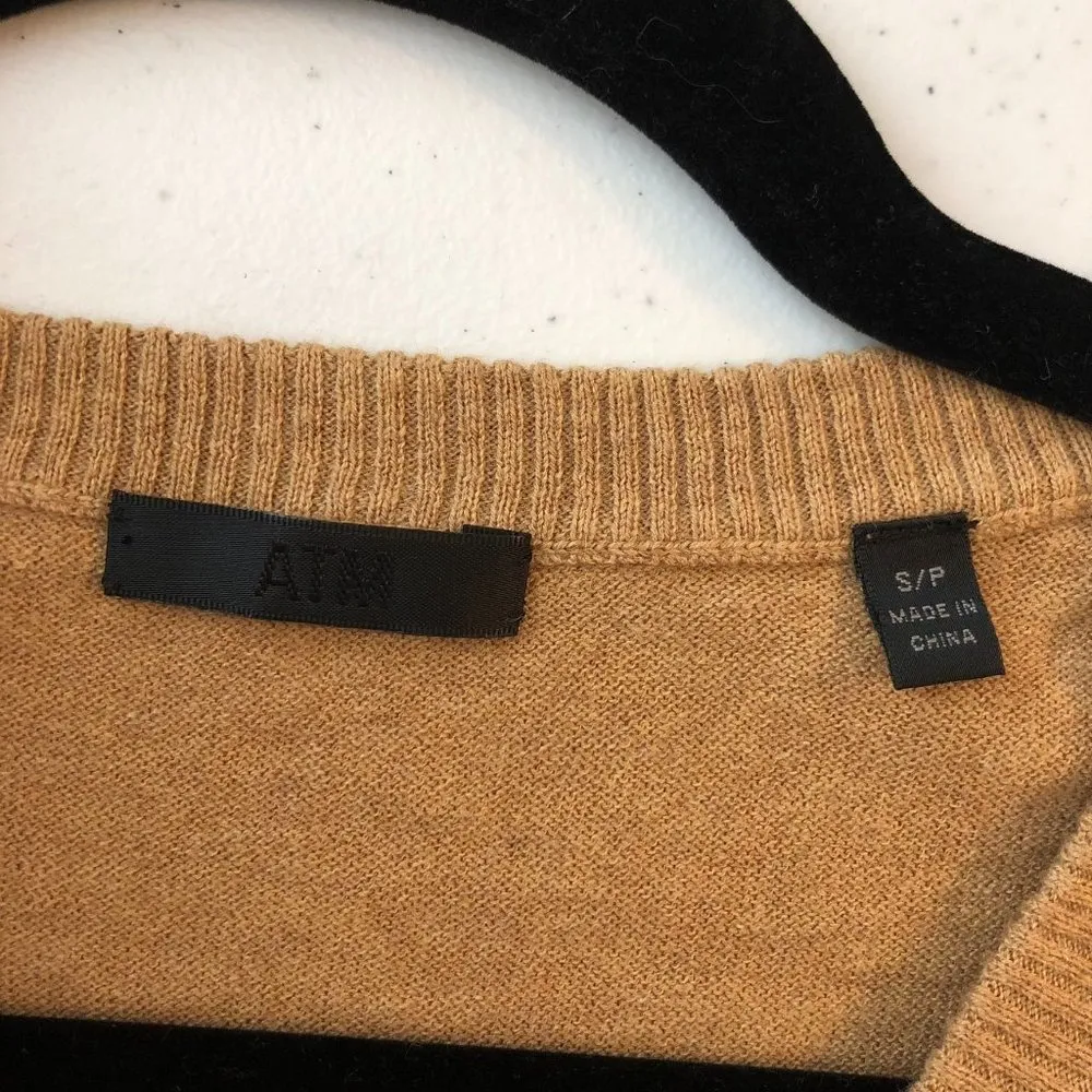 ATM Anthony Thomas Melillo Womens Pullover Sweater V - Image 3